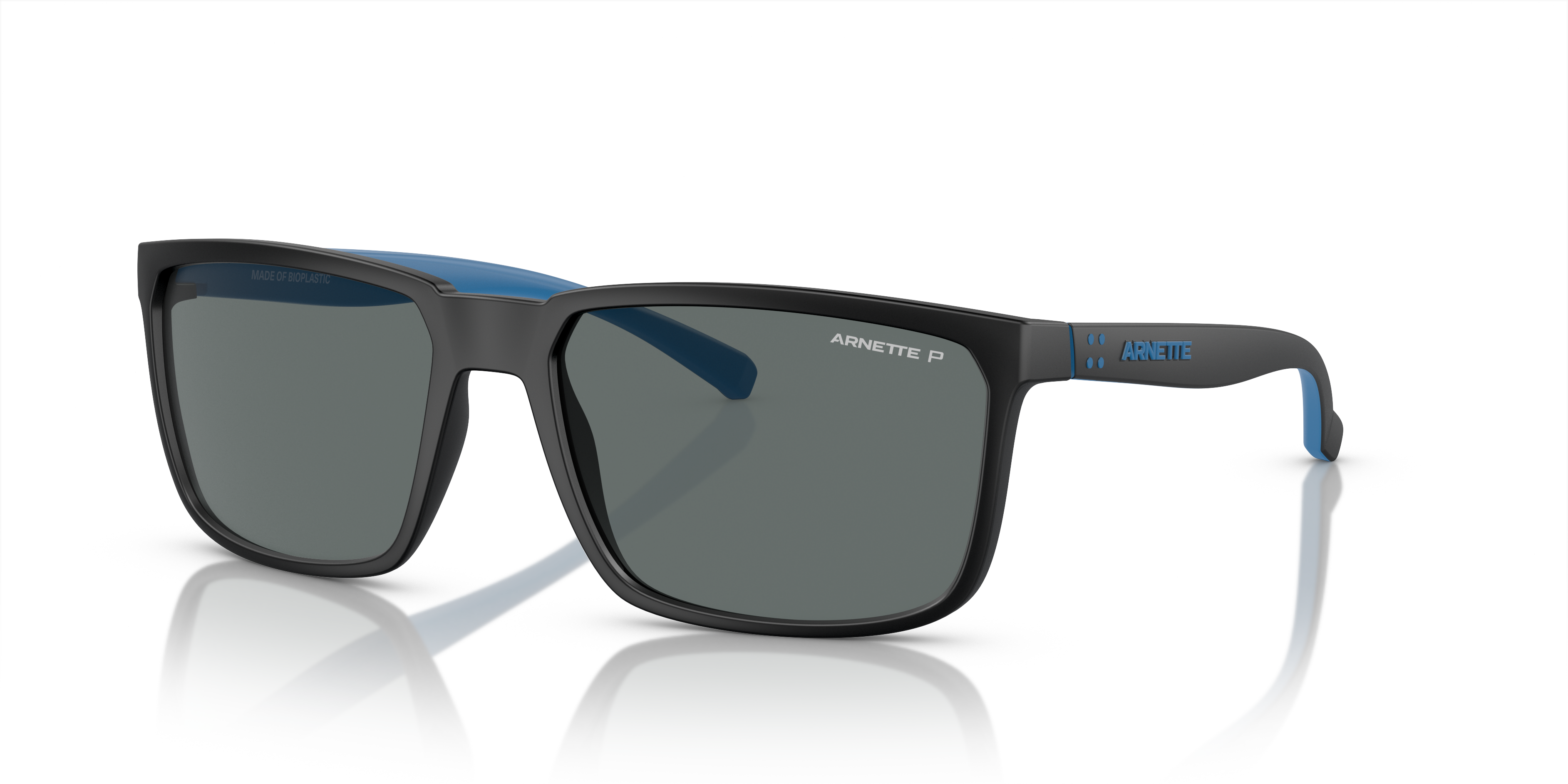 Stripe Sunglasses in Polarized Dark Grey | Arnette®