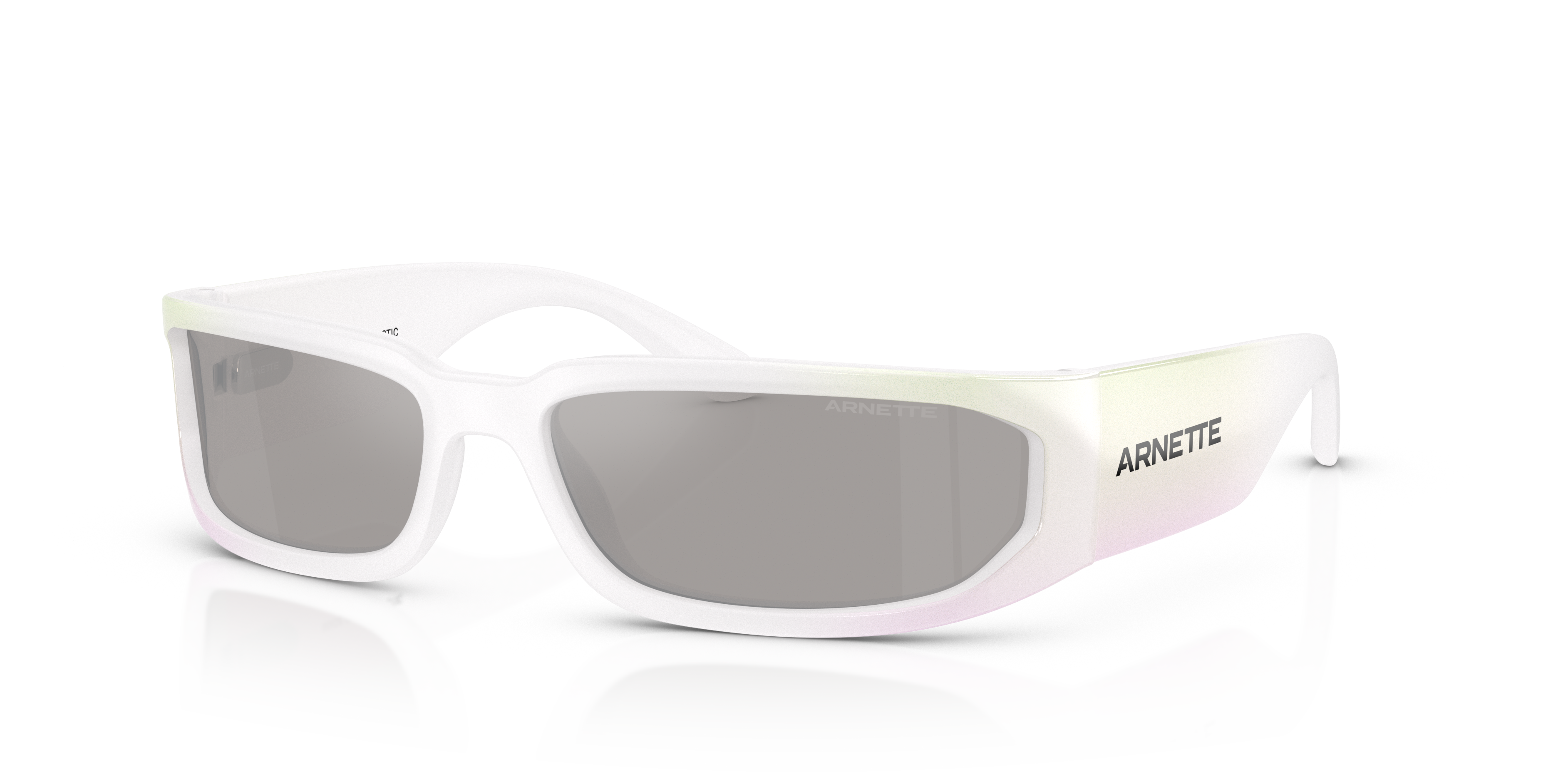 Smaze Sunglasses in Light Grey Mirror Silver | Arnette®