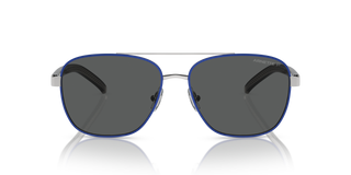 Silber/Blau