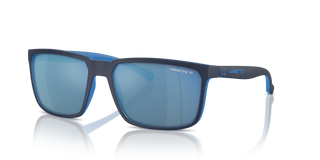 Matte Top Navy On Light Blue