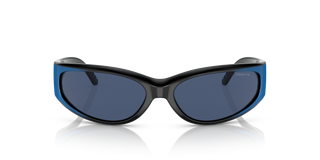 Black Gradiant Metal Blue