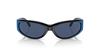 Black Gradiant Metal Blue