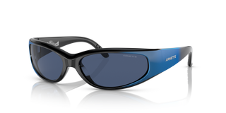 Schwarz Verlauf Metallblau