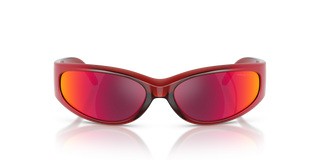 Orange Transparent Gradient Red