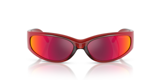 Orange Transparent Gradient Red