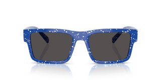 Royal Blue/White Splatter