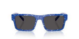 Royal Blue/White Splatter
