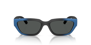 Matte Black Gradient Blue