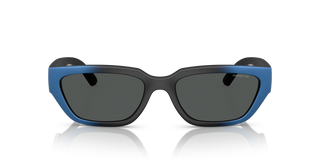 Matte Black Gradient Blue