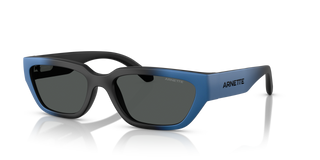 Matte Black Gradient Blue