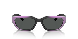 Matte Black Gradient Purple