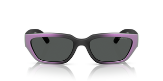 Matte Black Gradient Purple