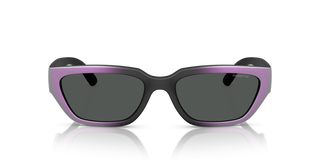Matte Black Gradient Purple