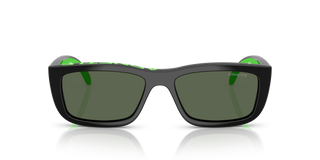 Black/Gekko Green Rubber