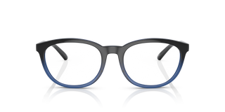 Transparent Blue Gradient Black