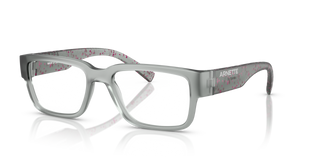 Grigio trasparente opaco/Splatter rosa